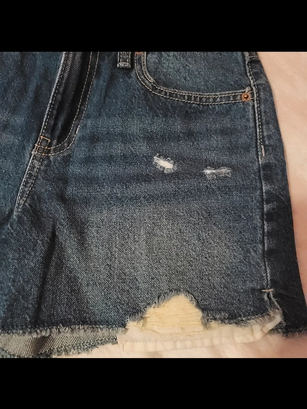Old Navy Kids High Rise Denim Shorts size 12 - New With Tags